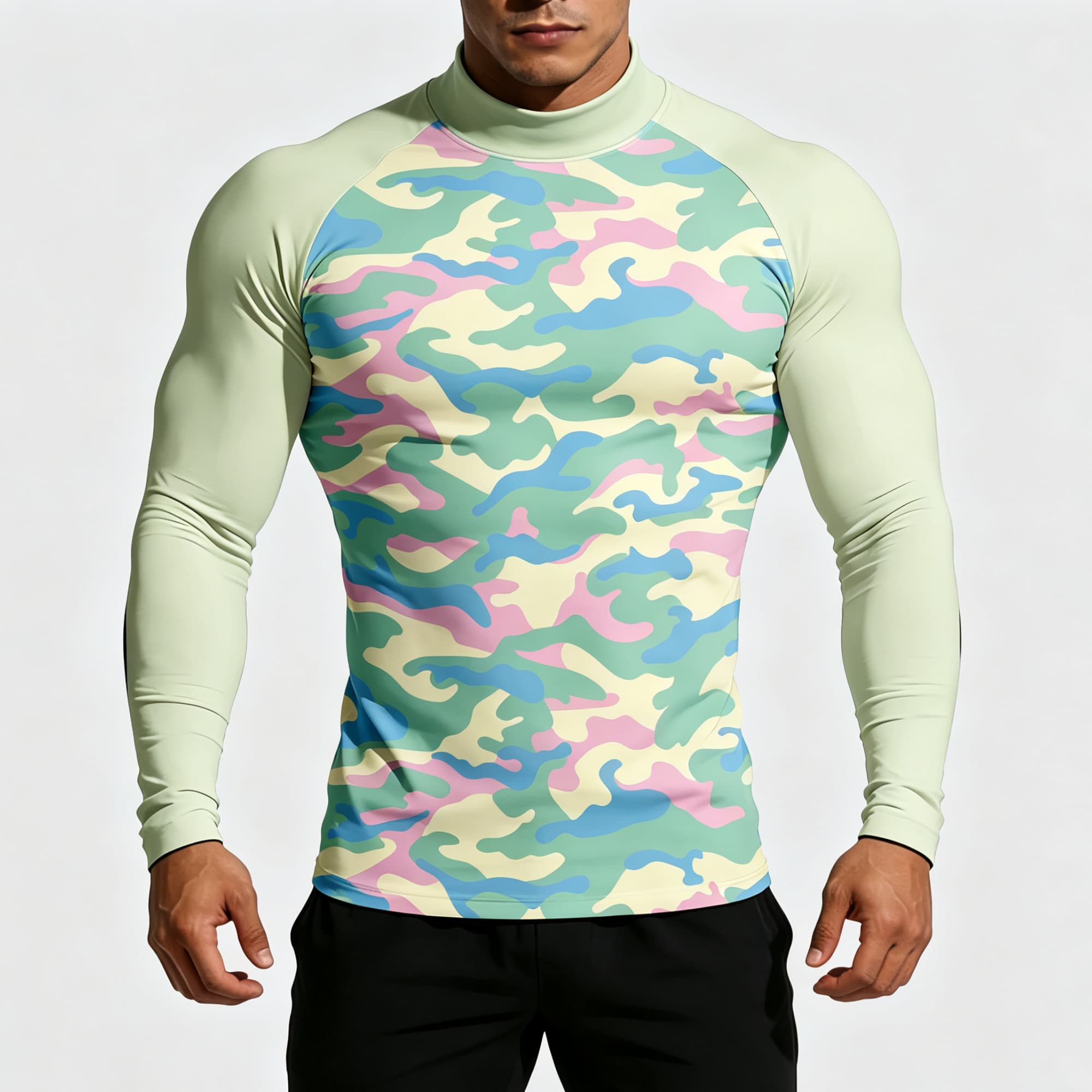 Base Layer Top - T-shirt à manches longues et col