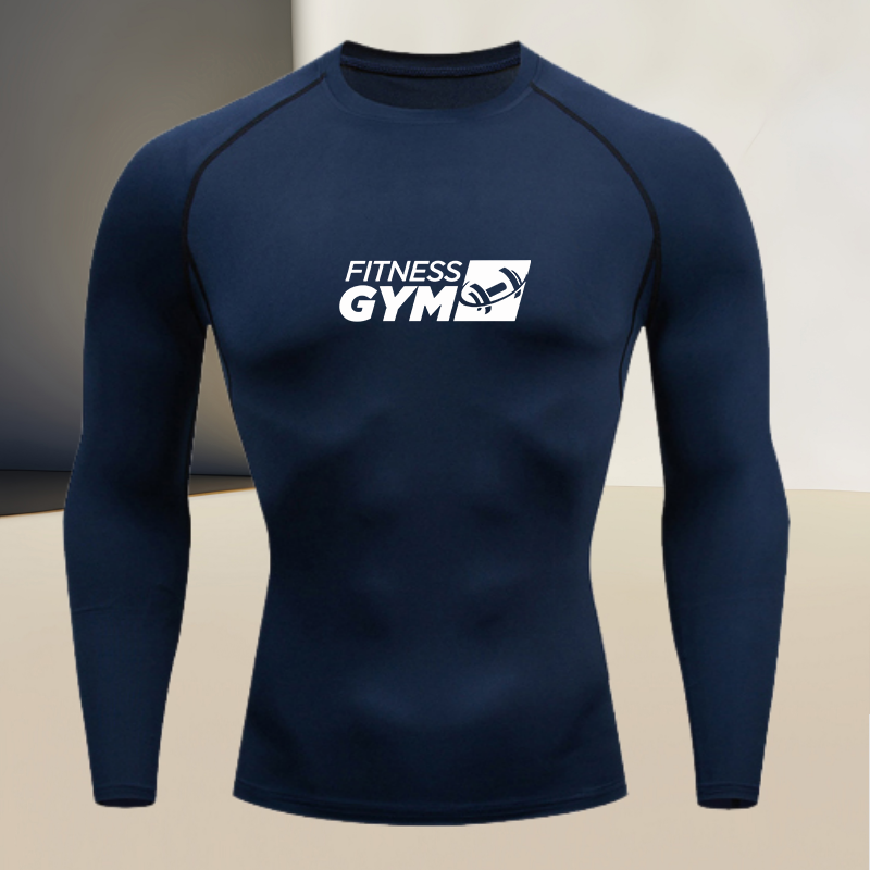 Base Layer Top - T-shirt de compression pour homme à