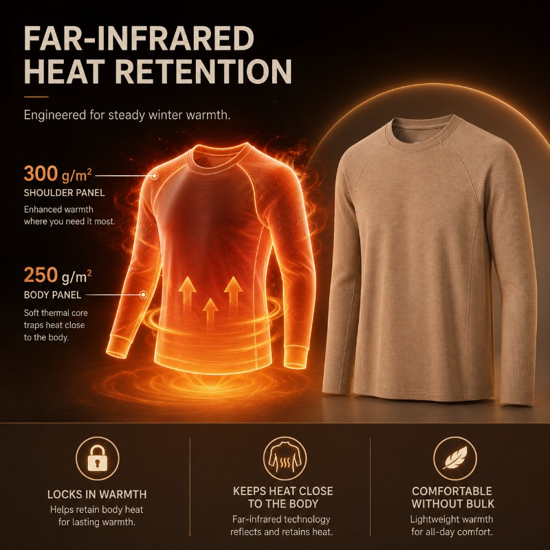 Sous-vêtement thermique pour h - Undershirt Crew Neck avis et prix