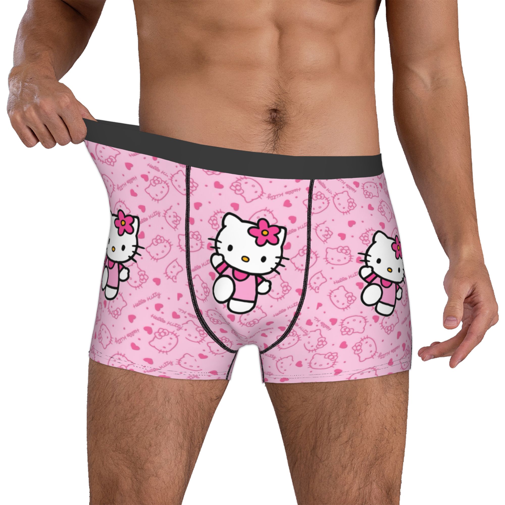 Culottes Boxer Imprimées Rose  - Boxer Shorts Modal avis et prix