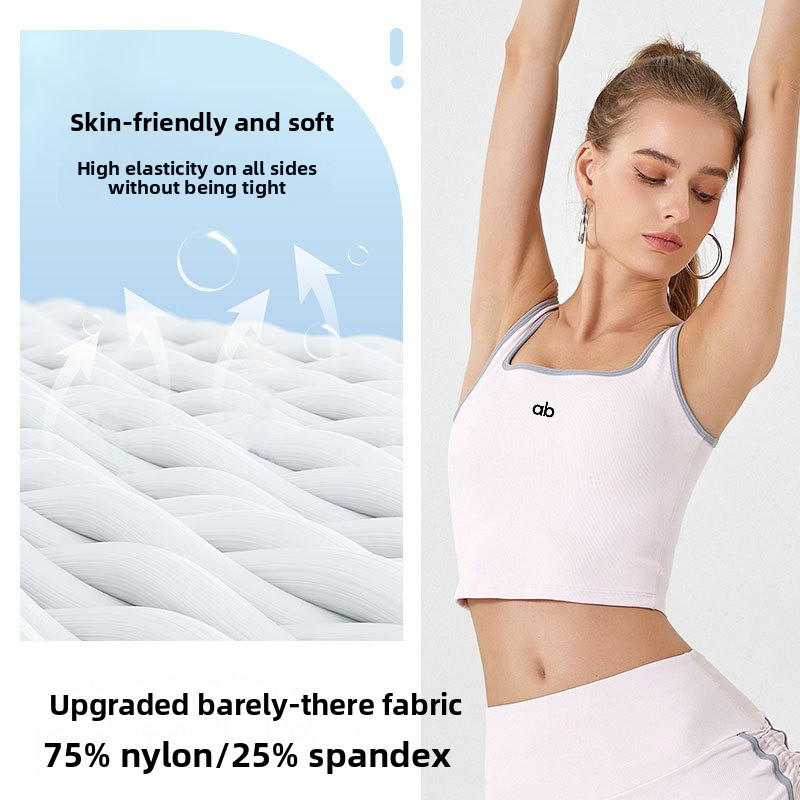 Débardeur de yoga côtelé pour  - Suspender Tank Top avis et prix