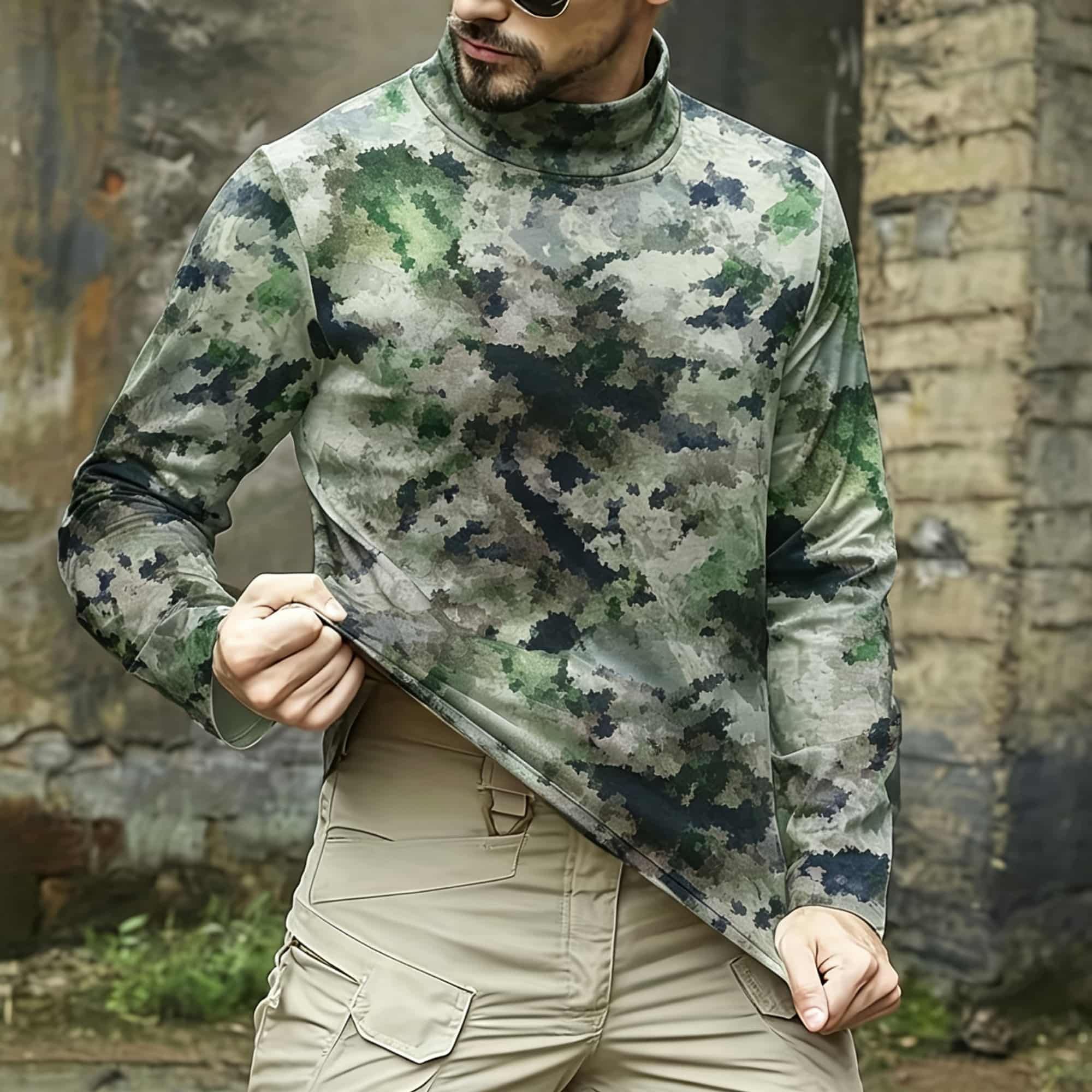 T-shirt tactique pour homme à  - Base Layer Top avis et prix