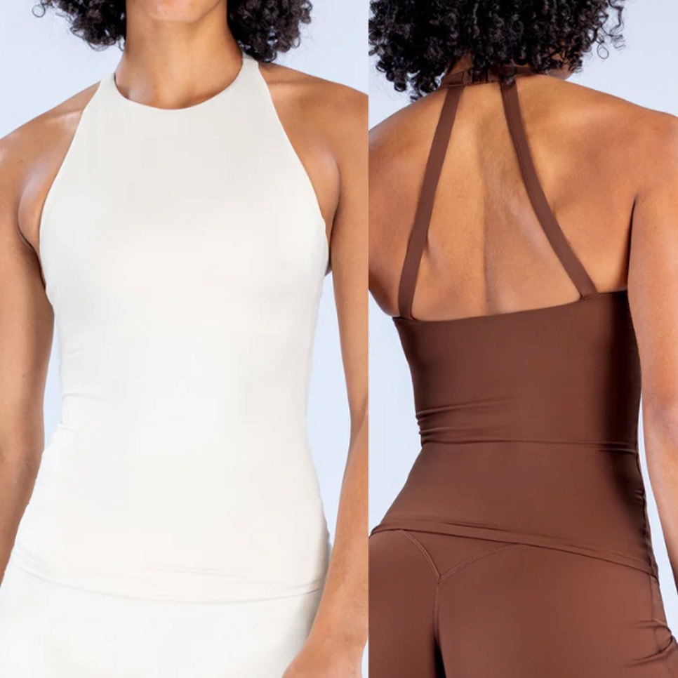 Débardeur Halter pour Femme av - Suspender Tank Top avis et prix